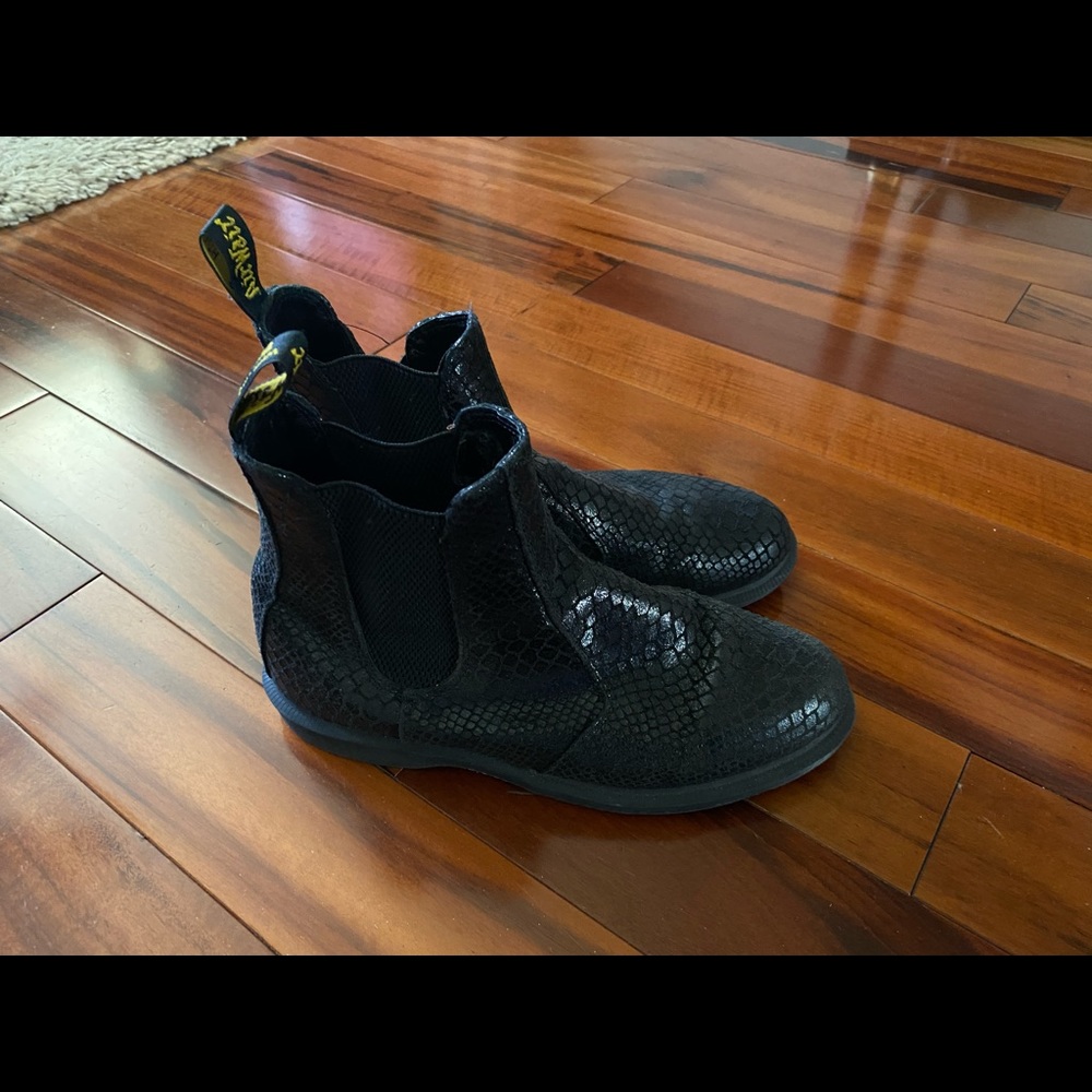 snakeskin dr martens